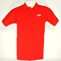 ZELLERS Department Store Vintage Employee Uniform Polo Shirt Red Size La... - $25.49
