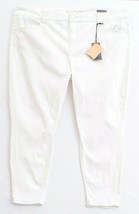 Seven7 Melissa McCarthy White Pencil Stretch Cotton Pants Women&#39;s NWT  - £71.93 GBP