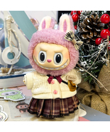 LABUBU Clothes Outfit The Monsters Plush Doll Handmade Clothes Set Witho... - $23.90