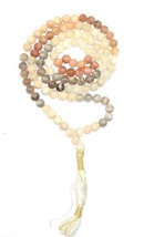 Naturale Luna Beige Mala - 7 MM - 108+1 Perline - $2,358.81 MXN