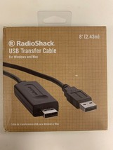RadioShack 8-Foot USB Transfer Cable for Windows and Mac - $14.99