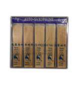 &quot;Flying Goose&quot; Eb Alto Saxophone Reeds (10 pcs) #2.5 Set of 10 Bamboo Reeds - £11.79 GBP