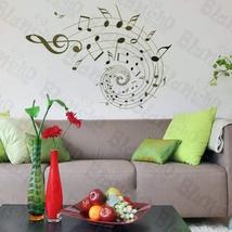 Rotation Of The Notes - Wall Decals Stickers Appliques Home Dcor - £8.55 GBP