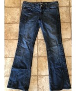Express Jeans Stella Boot Cut Low Rise Regular Fit Jeans Women’s 4S - £10.27 GBP