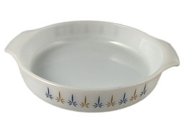 Anchor Hocking Fire King 9 Inch Pie Cake Baking Pan Mid Century Candle Glow - £11.20 GBP