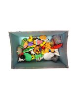 Lot of Mini Eraser Figures Animals Food Kawaii Novelty Erasers Tiny Toy ... - $25.20