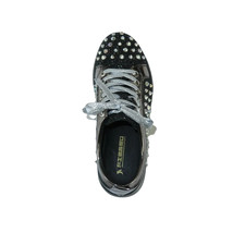 Mens Fancy Shoes By FIESSO AURELIO GARCIA, Spikes Rhine stones 2413 Black image 9