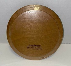 Longaberger Woodcrafts Melody Basket Lid Round 50416 New  - $18.76