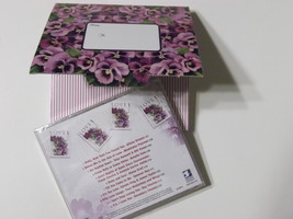 US Postal Service &quot;Love Notes&quot; CD with matching Basket of Pansies Mailin... - $7.99