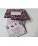 US Postal Service "Love Notes" CD with matching Basket of Pansies Mailing Box - $7.99