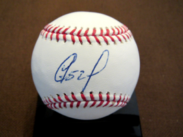 Yoenis Cespedes A&#39;s Mets Silver Slugger Allstar Signed Auto Oml Baseball PSA/DNA - £93.08 GBP