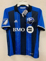 Adidas Mls Team Jersey Montreal Impact Blue Youth Sz S - £6.72 GBP