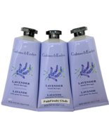 3x Crabtree &amp; Evelyn Lavender Hand Therapy Cream 10.5oz (3x3.5oz) Sealed - $26.71