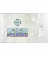 Funda Scully Round Hinged Box FS-R48 The Elf Made Me Do It Needlepoint Canvas - $129.99