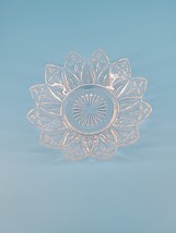 Vintage 1950s Petal Ware Glass Dip 5” Bowl Federal Glass Company Garden ... - $11.00