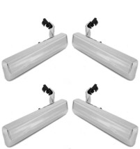 Chrome Outside Door Handles Set For 82-93 Chevy S10 Blazer Jimmy 80-90 C... - £51.41 GBP