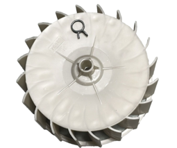 New Genuine OEM Frigidaire Dryer Blower Wheel &amp; Clamp Kit 5303937125 - £51.24 GBP