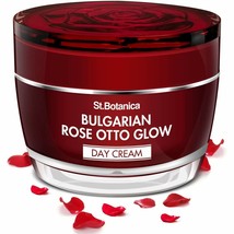 StBotanica Bulgarian Rose Otto Glow Day Cream SPF 30 UVA UVB Protection, Brighte - £21.69 GBP