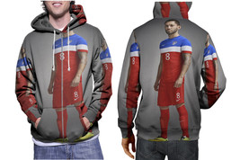 Clint Dempsey USA Soccer Seattle Sounders FC Hoodie Sporty Casual Graphic Zip up - £26.54 GBP+