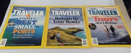 3 National Geographic Traveler Magazines February/March April May 2013 Europe - £4.77 GBP