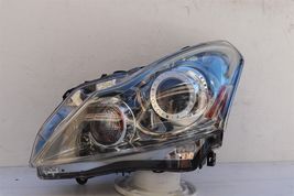 11-13 Infiniti G37 4DR SEDAN Xenon HID HeadLight Lamp Driver Left LH POLISHED image 2