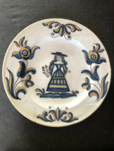 Antique Ceramic Plate, Talavera, Spain, 18 th Century. XL format - £715.86 GBP