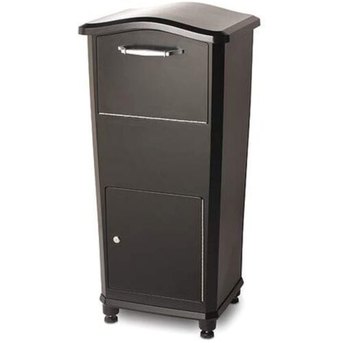 Elephantrunk Parcel Drop Box, Black, Cast Aluminum - $354.13