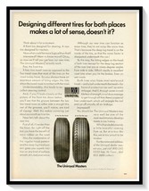 The Uniroyal Masters Tires Print Ad Vintage 1969 Magazine Advertisement - $9.70
