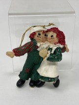 Raggedy Ann &amp; Andy Christmas Ornament Simon &amp; Schuster S&amp;S Vintage 1998 - £7.93 GBP