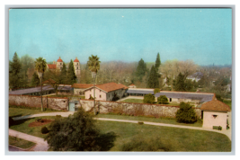 Sutter&#39;s Fort Sacramento California Aerial View Union 76 Gasoline Postcard - £3.82 GBP