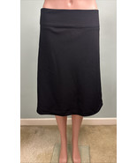 Vintage Women&#39;s Express Design Studio A-Line Black Skirt Sz 10 - $19.79