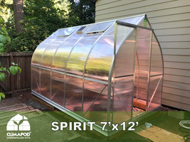 Greenhouse Kit ClimaPod SPIRIT 7x12 With 6-mm Polycarbonate - £1,597.91 GBP+