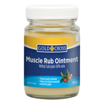 Gold Cross Muscle Rub Ointment 100g - $76.49