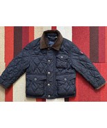 Ralph Lauren Boys College Navy Water Repellent Jacket Sz 3T - $747.27 MXN