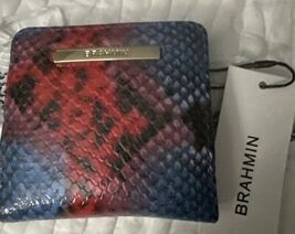 Brahmin Jane HEAT ALL OVER SNAKE Pattern Wallet Multicolor BNWT NICE - $83.87