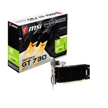 Msi Gaming 64-Bit Dual-Link DVI-D/HDMI Nvidia Ge Force Low Profile Graphics Card - £113.24 GBP
