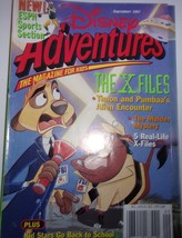 Disney AdventuresThe X Files Timon &amp; Pumbaa’s Alien Encounter September 1997 - £7.18 GBP