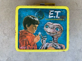 1982 Vintage E.T. Metal Lunch Box. Aladdin - £53.53 GBP