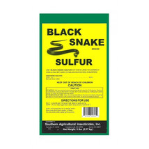 Southern Agricultural 5 lbs Black Snake Sulfur - Pack of 10 - $3,184.53 MXN