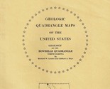 USGS Geologic Map: Bowbells Quadrangle, North Dakota - $12.89