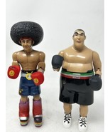 Afro Thunder &amp; Joey T Ready To Rumble Boxing Action Figure Lot - $67.63 CAD