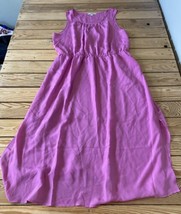 Lark &amp; Ro Women’s Sleeveless Midi dress size XL Pink CD - £8.48 GBP