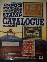 Stamp Catalogue Book 2003 Vol. 3 - $25.95