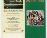 Kaanapali Beach Hotel Brochures and Postcard Maui Hawaii  - $17.87