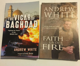 Set Of Andrew White The Vicar Of Baghdad Faith Under Fire Middle East Christians - £7.88 GBP