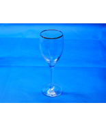 Vintage LENOX ARIEL Pattern 7⅝” Wine Glass With Platinum Rim - NEW, NEVE... - £25.13 GBP