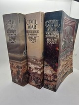 Shelby Foote THE CIVIL WAR : A NARRATIVE IN 3 VOLUMES Fort Sumter to Per... - $49.49