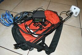 CSI WIRELESS MBX-3S BEACON RECEIVER AND MGL-3 GPS ANTENNA W CABLES 515b #4 - $1,954.81 MXN