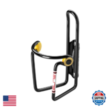 Elite Ciussi Alloy Bottle Cage - Black, Strong, Lightweight, Secure Grip - $43.69