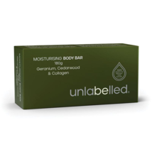 Unlabelled Moisturising Geranium Cedarwood &amp; Collagen Body Bar 180g - £56.11 GBP